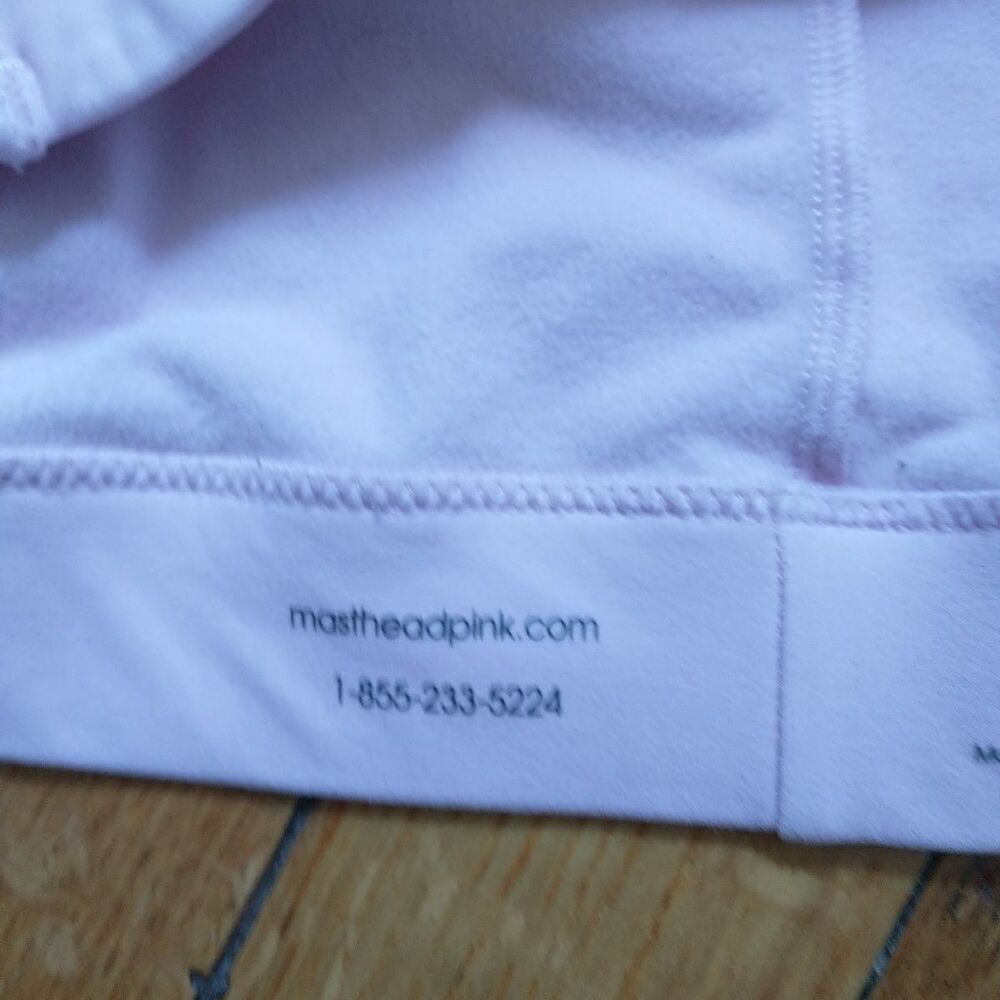 Masthead Surgical Bra L Elizabeth Pink Style 042 Front Closure Adjustable - Picture 9 of 9